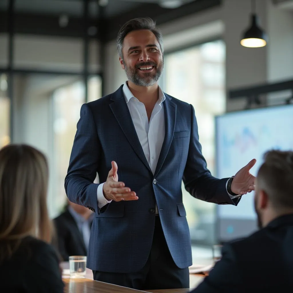 Transformation d'un dirigeant d'entreprise